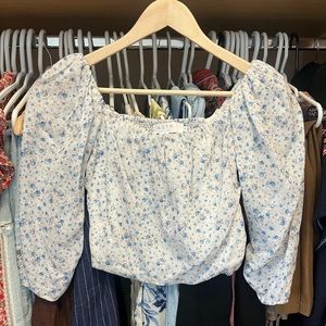 Floral Romantic Feminine Blouse by ASTR the Label - Size S.